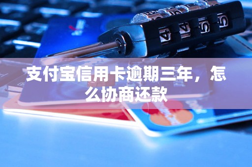 支付宝信用卡逾期三年，怎么协商还款