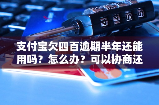 支付宝欠四百逾期半年还能用吗？怎么办？可以协商还本金吗？