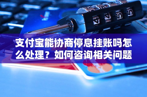 支付宝能协商停息挂账吗怎么处理？如何咨询相关问题？