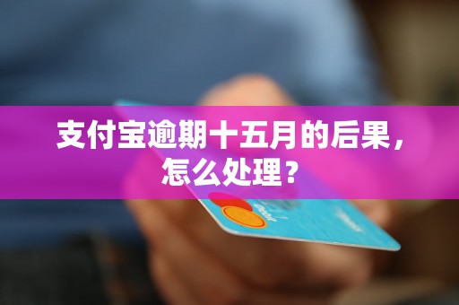 支付宝逾期十五月的后果，怎么处理？