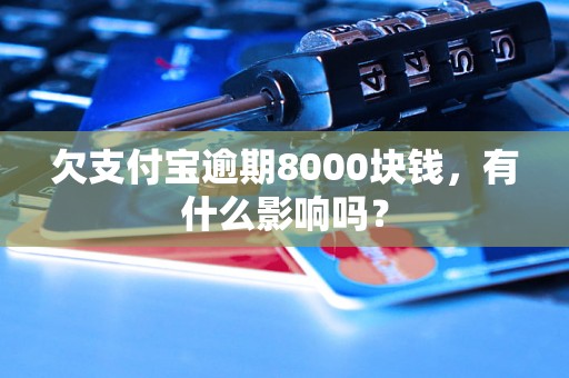 欠支付宝逾期8000块钱，有什么影响吗？