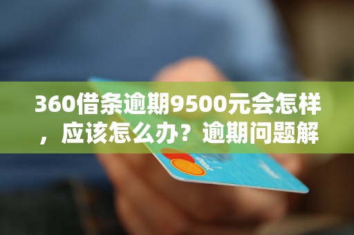 360借条逾期9500元会怎样，应该怎么办？逾期问题解决办法