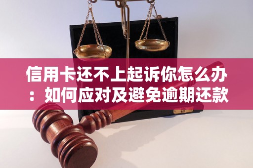 信用卡还不上起诉你怎么办：如何应对及避免逾期还款问题