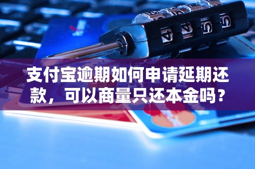 支付宝逾期如何申请延期还款，可以商量只还本金吗？