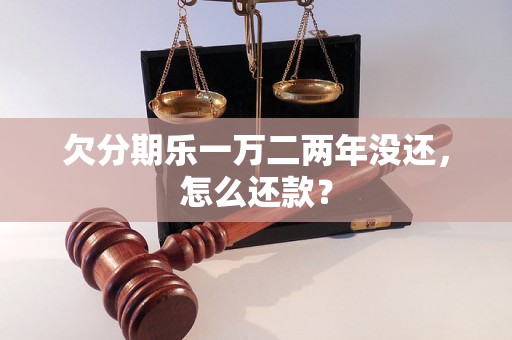 欠分期乐一万二两年没还，怎么还款？