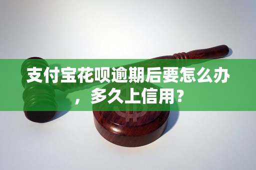 支付宝花呗逾期后要怎么办，多久上信用？