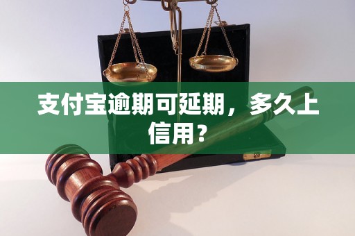 支付宝逾期可延期，多久上信用？