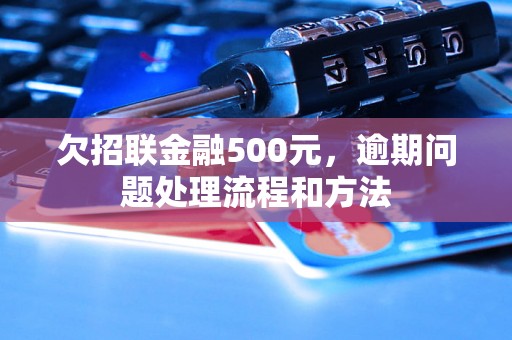 欠招联金融500元，逾期问题处理流程和方法