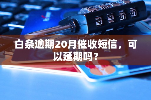 白条逾期20月催收短信，可以延期吗？