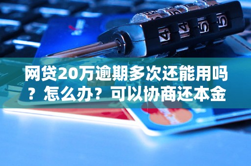 网贷20万逾期多次还能用吗？怎么办？可以协商还本金吗？