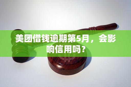 美团借钱逾期第5月，会影响信用吗？