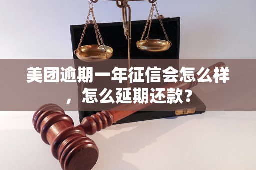 美团逾期一年征信会怎么样，怎么延期还款？