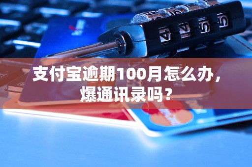 支付宝逾期100月怎么办，爆通讯录吗？