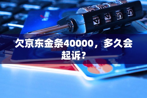 欠京东金条40000，多久会起诉？