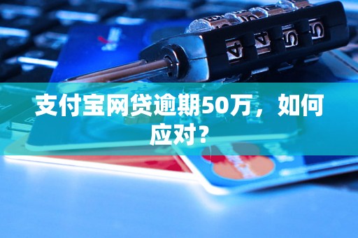 支付宝网贷逾期50万，如何应对？