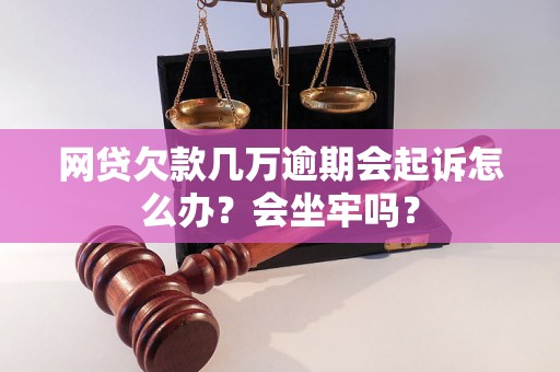 网贷欠款几万逾期会起诉怎么办？会坐牢吗？