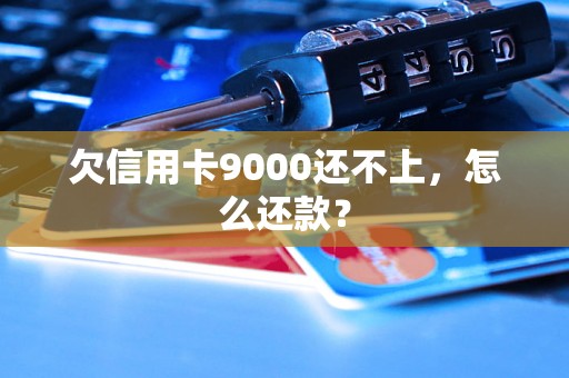 欠信用卡9000还不上，怎么还款？