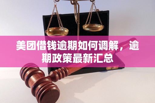 美团借钱逾期如何调解，逾期政策最新汇总