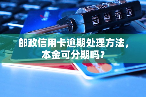 邮政信用卡逾期处理方法，本金可分期吗？