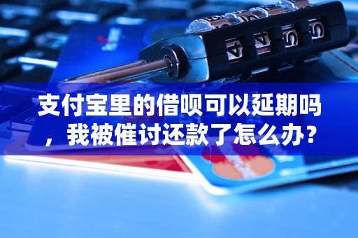 支付宝里的借呗可以延期吗，我被催讨还款了怎么办？