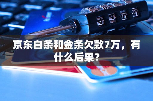 京东白条和金条欠款7万，有什么后果？