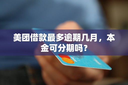 美团借款最多逾期几月，本金可分期吗？