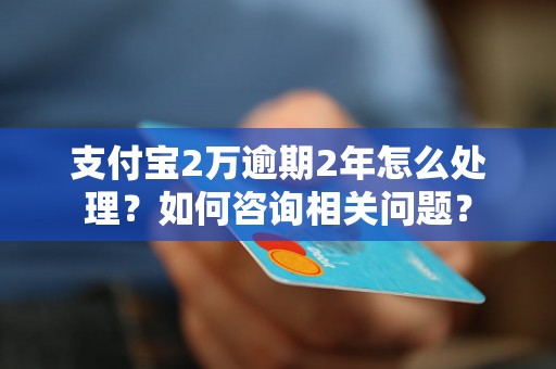 支付宝2万逾期2年怎么处理？如何咨询相关问题？