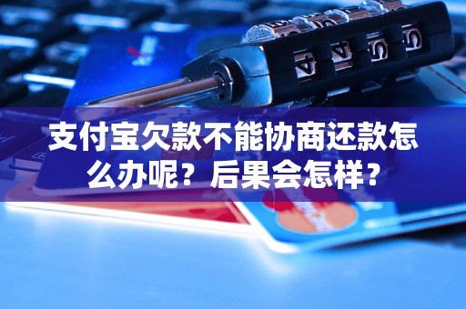 支付宝欠款不能协商还款怎么办呢？后果会怎样？