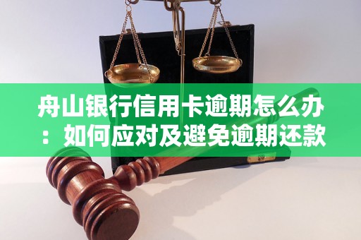 舟山银行信用卡逾期怎么办：如何应对及避免逾期还款问题