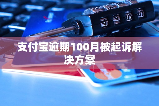 支付宝逾期100月被起诉解决方案