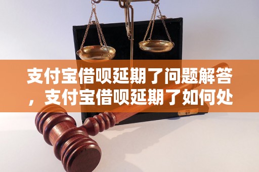 支付宝借呗延期了问题解答，支付宝借呗延期了如何处理