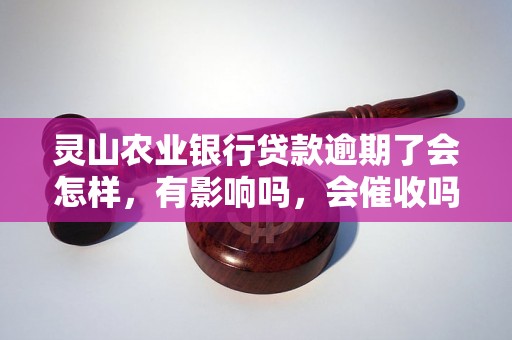 灵山农业银行贷款逾期了会怎样，有影响吗，会催收吗？