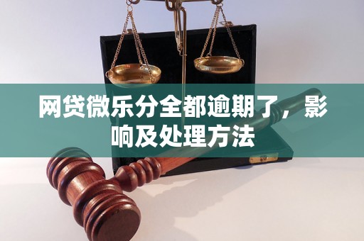 网贷微乐分全都逾期了，影响及处理方法