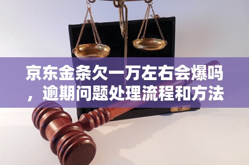 京东金条欠一万左右会爆吗，逾期问题处理流程和方法