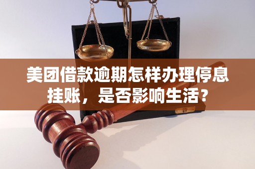 美团借款逾期怎样办理停息挂账，是否影响生活？