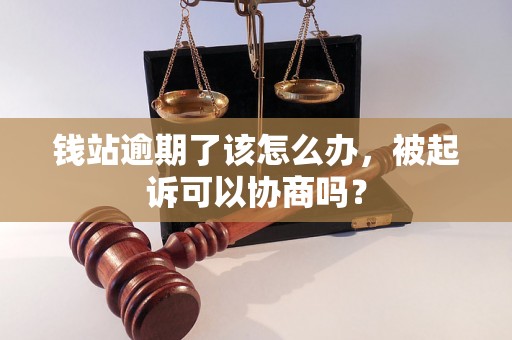 钱站逾期了该怎么办，被起诉可以协商吗？