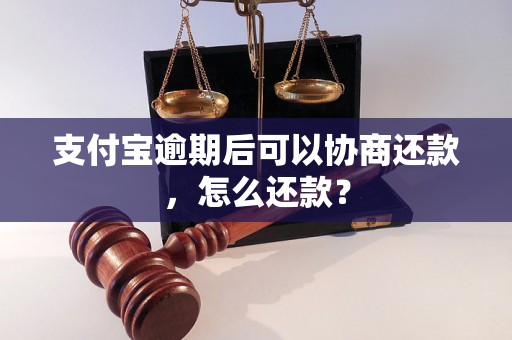 支付宝逾期后可以协商还款，怎么还款？