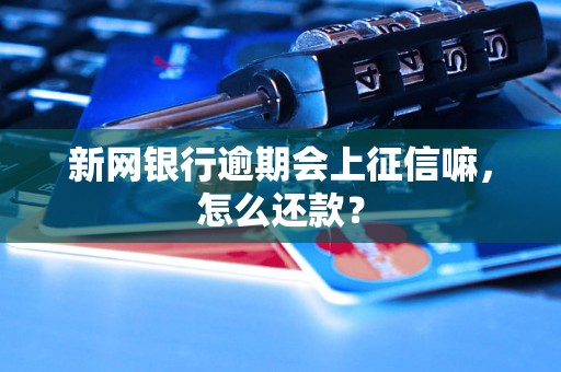 新网银行逾期会上征信嘛，怎么还款？