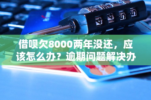 借呗欠8000两年没还，应该怎么办？逾期问题解决办法