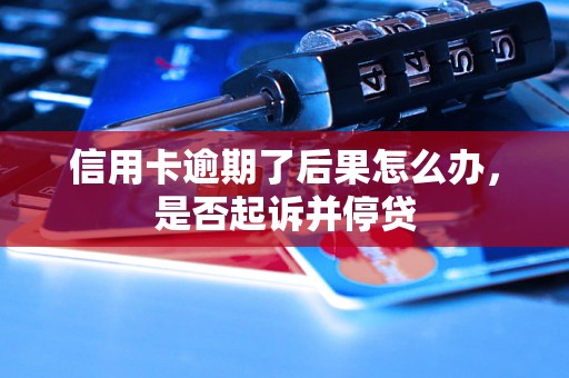 信用卡逾期了后果怎么办，是否起诉并停贷