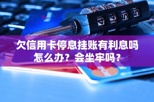 欠信用卡停息挂账有利息吗怎么办？会坐牢吗？