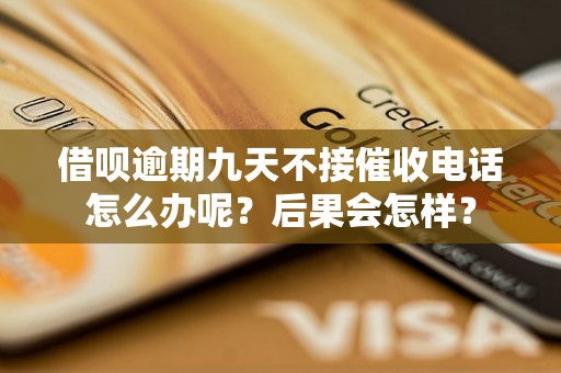 借呗逾期九天不接催收电话怎么办呢?后果会怎样? 借呗逾期九天不接催收电话怎么办呢?后果会怎样?