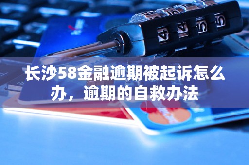 长沙58金融逾期被起诉怎么办，逾期的自救办法