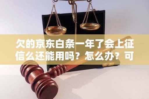 欠的京东白条一年了会上征信么还能用吗？怎么办？可以协商还本金吗？