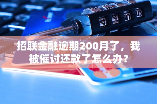 招联金融逾期200月了，我被催讨还款了怎么办？