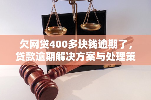 欠网贷400多块钱逾期了，贷款逾期解决方案与处理策略