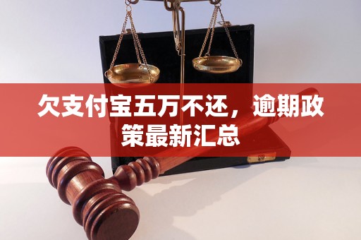 欠支付宝五万不还，逾期政策最新汇总