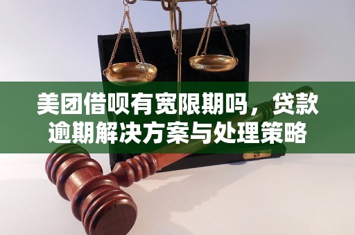 美团借呗有宽限期吗，贷款逾期解决方案与处理策略