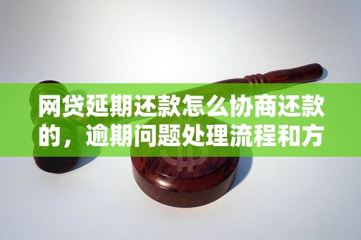 网贷延期还款怎么协商还款的，逾期问题处理流程和方法