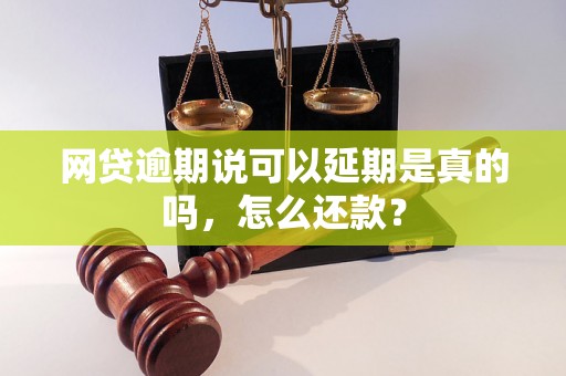 网贷逾期说可以延期是真的吗，怎么还款？